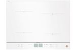 De Dietrich DPI7670W - Fascination Collection - table de cuisson à induction - 4 plaques de cuisson - Niche - largeur : 56 cm - profondeur : 49 cm - blanc