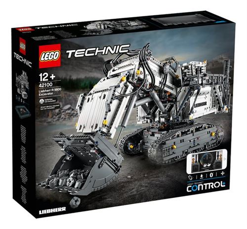Lete Lego Technic 42100 Pelleteuse Liebherr R9800