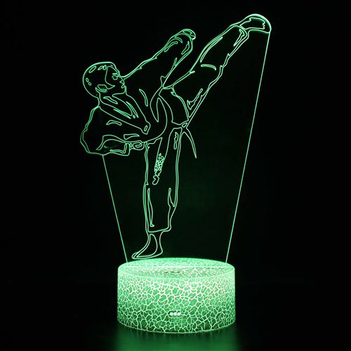Lampe 3d Tactile Veilleuses Enfant 7 Couleurs Avec Telecommande - Style #1297
