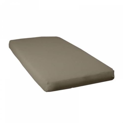 Drap housse taupe 70 x 140 cm - babycalin
