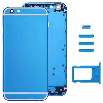 (#6) Full Assembly Housing Cover for iPhone 6 Plus (Dark Blue) - 1