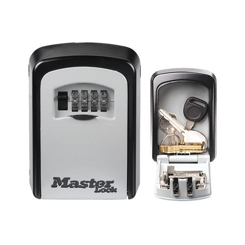 Master Lock Noir Boite À Clés Sécurisée [Medium] [Fixation Murale] - 5401Eurd - Select Access Partagez Vos Clés En Toute Sécurité