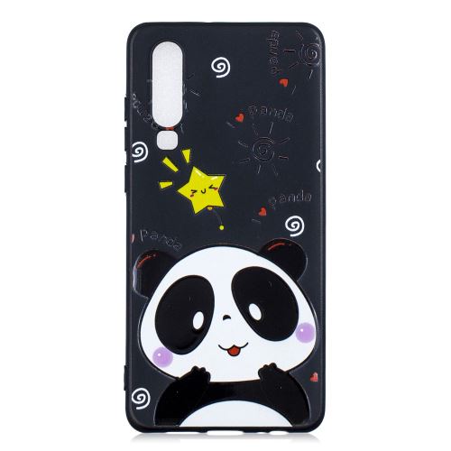 Coque en TPU impression de motifs mignon panda pour votre Huawei P30