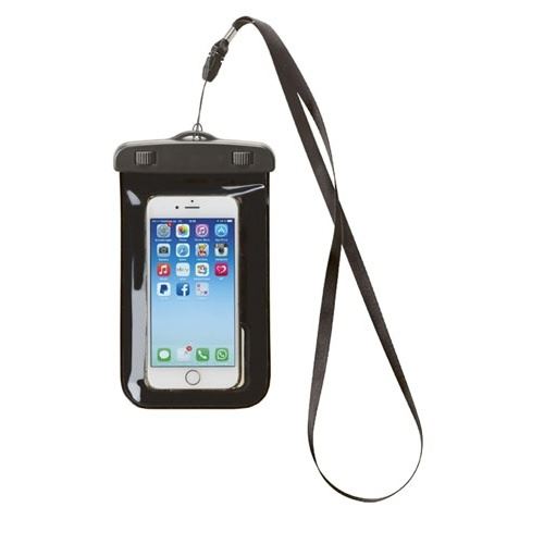 Beco housse de protection étanche pour smartphone noir 10 x 17 cm