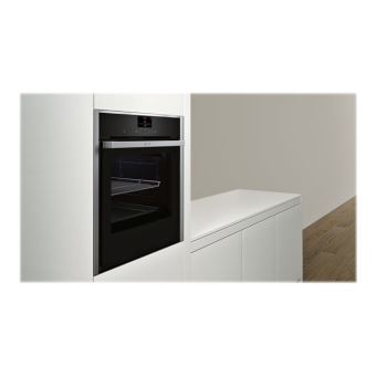 Neff N 90 B57CS24H0 - Four - intégrable - WiFi - niche - largeur : 56 cm - profondeur : 55 cm - hauteur : 58.5 cm - avec système auto-nettoyant - classe A - acier inoxydable
