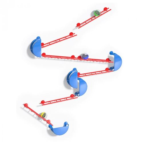Quercetti Skyrail XL mur rails chemin de bille de 15 pcs
