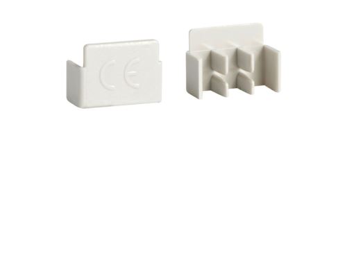 10 bouchons latéraux pour barres de pontage 2P 16mm² et 3P (KZ023A)