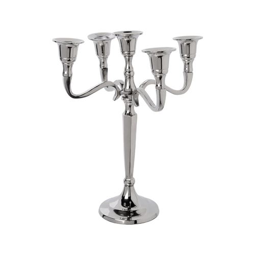 chandelier 5 branches métal 27 cm