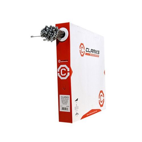C&acirc;ble De Frein Route - Clarks - 2.00m - Inox - Bo&icirc;te De 100 - Mixte