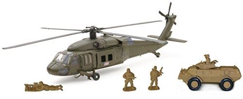 New ray - 21833 - coffret militaire hélicoptère + vab