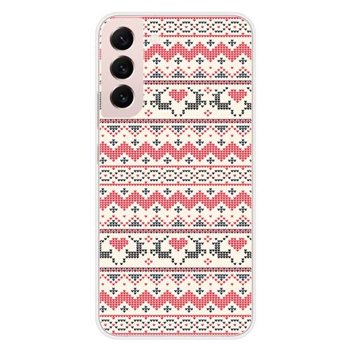 Coque en silicone imprimée compatible Samsung Galaxy S22 Plus NO Pull de Noël Rennes