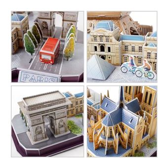 Puzzle 3D Revell Paris Skyline