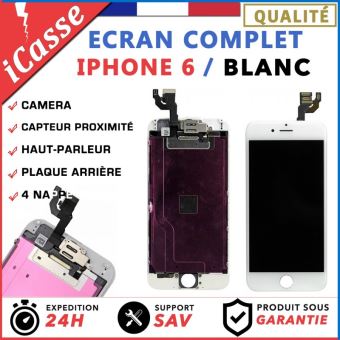 Écran Complet Assemblée Pour IPhone 6 Blanc - Vitre Tactile + LCD Retina, Neuf