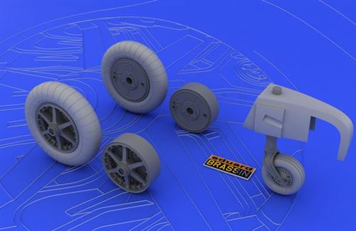 Bf 109e Wheels For Eduard - 1:32e - Eduard Accessories