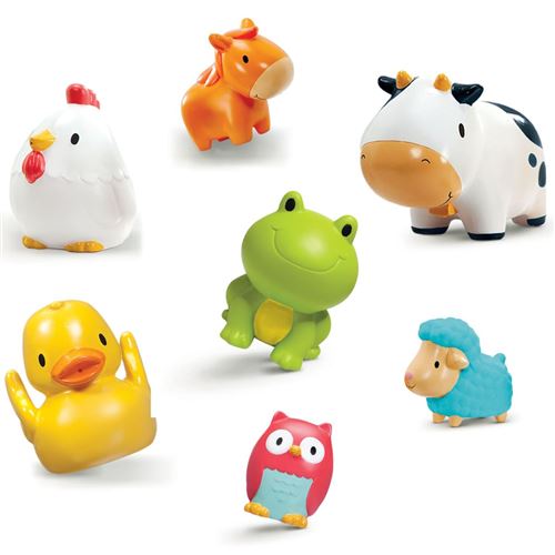 jouets de bain munchkin 8 amis aspergeurs de la basse cour jouet pour le bain achat prix fnac