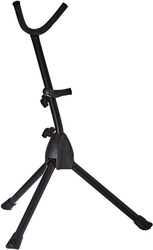 BSX 762310 Support pour Saxophone Ténor Sib/Alto Mib Noir