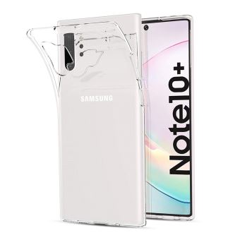 Coque Samsung Galaxy Note 10 PLUS (Note 10 ) Souple Transparente flexible Bumper en Gel TPU Silicone Invisible Antichoc - Accessoires Pochette Case