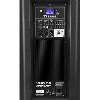 70€95 sur Vonyx AP1200PA Enceinte Sono Portable avec Micros sans Fil - 600W  Max, Enceintes, baffle et amplis DJ, Top Prix