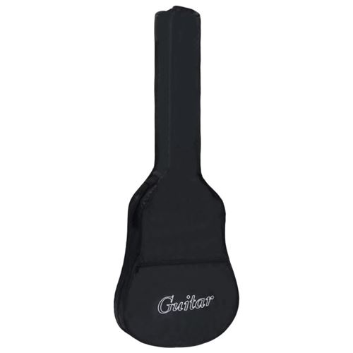 vidaXL Sac de guitare classique 4/4 Noir 102x36,5 cm Tissu