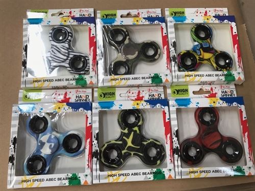 Hand Spinner Décoré Modèle Aléatoire