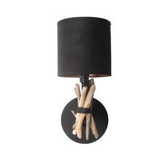 Lampe Applique Murale Artisanale En Bois Flotté Naturel Fabriquée