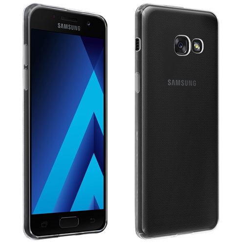 Coque pour Samsung Galaxy A3 2017 Silicone Souple Ultra-Fin Transparent