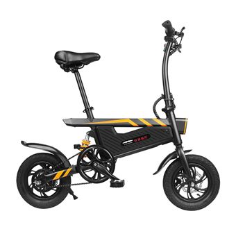 Velo Electrique Pliant Dohiker Pliable Pneu 12 Moteur 250w Batterie 6ah Noir Velos Achat Prix Fnac
