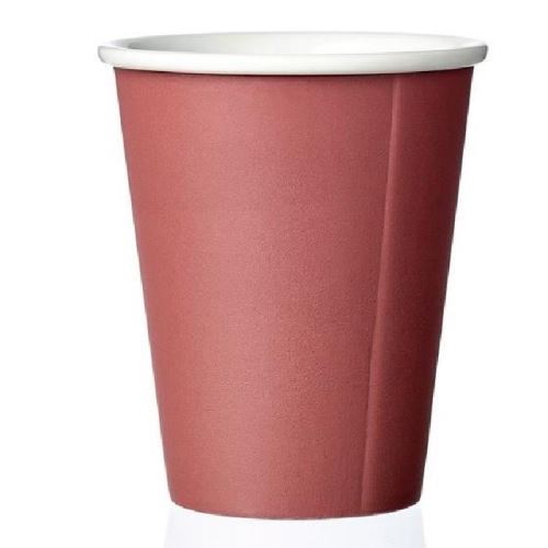 Viva scandinavia tasse en porcelaine laura nordic - porcelaine - 20 cl - rouge 9102211