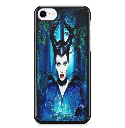 Coque Fifrelin Noire pour iPhone 5 et 5S et SE Maleficent Malefique Disney