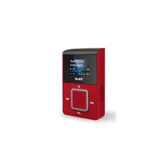 D-JIX lecteur MP3 C 219 WOM BC sans mémoire avec FM et support micro carte SD blanc