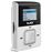 D-JIX lecteur MP3 C 219 WOM BC sans mémoire avec FM et support micro carte SD blanc_1