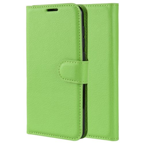 Etui coque en cuir Folio Portefeuille anti-choc pour Xiaomi Mi 9 / 9 Explorer - Vert