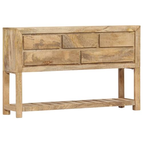 Chunhe Buffet 120 x 30 x 75 cm Bois de manguier massif AB247479