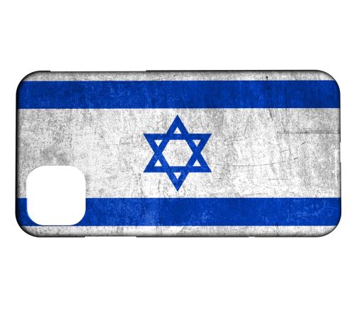 Coque rigide Compatible Pour iPhone 11 Pro Max Drapeau Israel 01