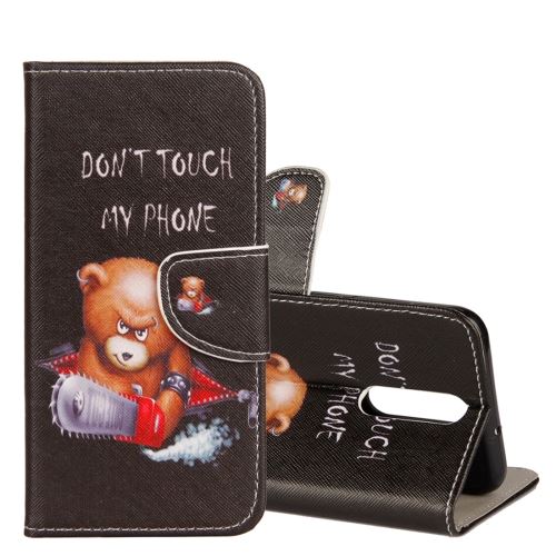 Huawei Mate 10 Lite Housse Etui Cuir PU Ourson ALS53543