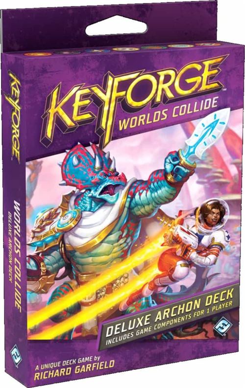 Fantasy Flight jeu KeyForgede cartes - Worlds Collide Deluxe