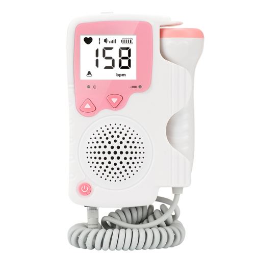 Moniteur de fréquence cardiaque fœtal pour bébé, doppler amélioré,  détecteur de fréquence cardiaque fœtale, moniteur de grossesse, écran LCD  sans rayonnement, 9 semaines testables - AliExpress