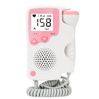 29€03 sur Doppler Fœtal avec moniteur de fréquence cardiaque - Rose -  Autres - Achat & prix