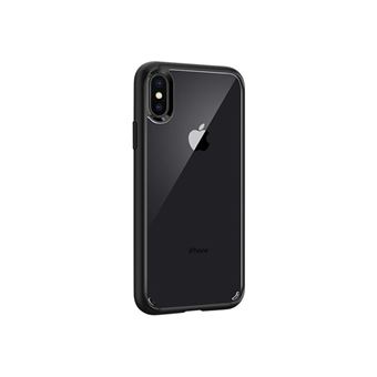Spigen Ultra Hybrid Series - Achterzijde behuizing voor mobiele telefoon - polycarbonaat, thermoplastic polyurethaan (TPU) - mat zwart (onderkant) - 1