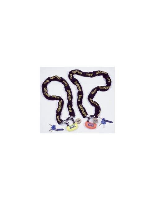 Antivol chaîne OXFORD 16mm Big Boss + 1.5m x 12mm
