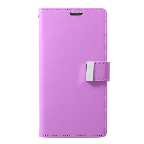 Etui en PU journal intime riche violet pour votre Samsung Galaxy S10