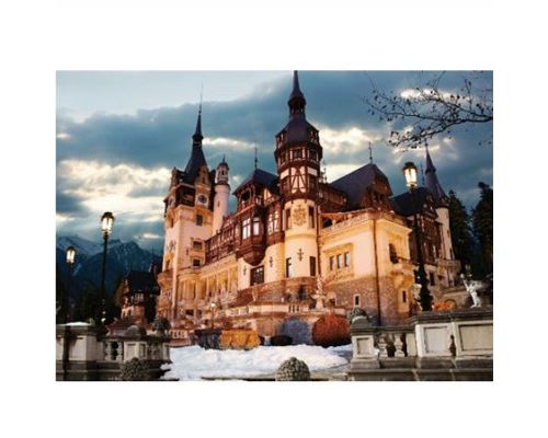 Puzzle 1000 Pièces : Roumanie : Château de Peles, DToys