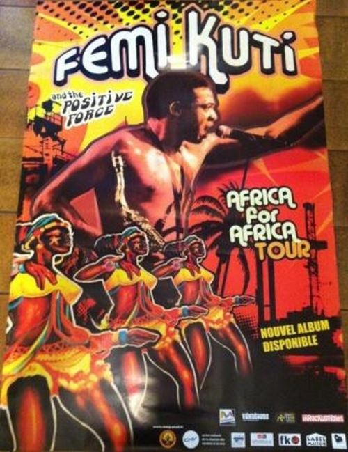 Femi KUTI - 80x120 cm - AFFICHE / POSTER