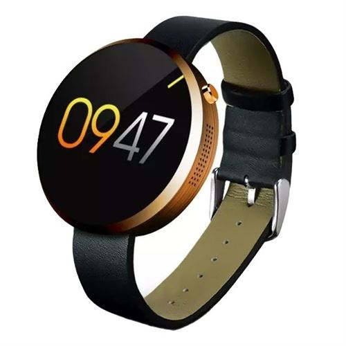Montre Connectée iOs Android Smartwatch Cardio Podomètre Waterproof Or - YONIS