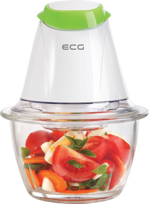 ECG SP 466 - Hachoir avec bol en verre 1 litre - 250W