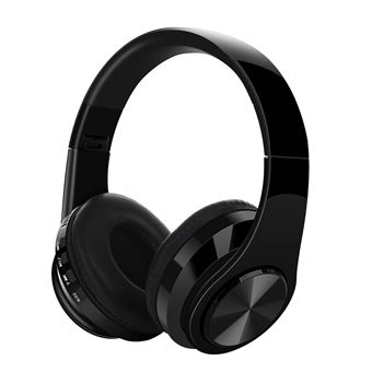 Casque Bluetooth,Sans Fil - Over-Ear,stéréo,Sport,Extérieur - Noir - 1