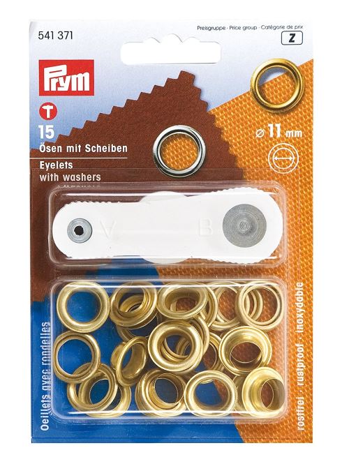 Prym Oeillets - Laiton - Ø 11 mm - 15 pcs