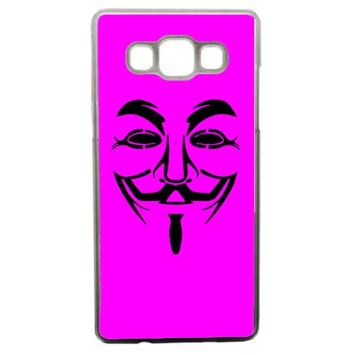Coque Anonymous Rose Compatible Samsung Galaxy A5 Transparent