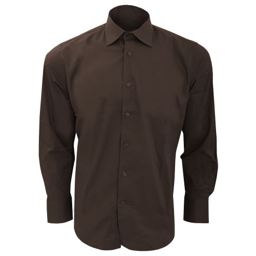 chemise marron