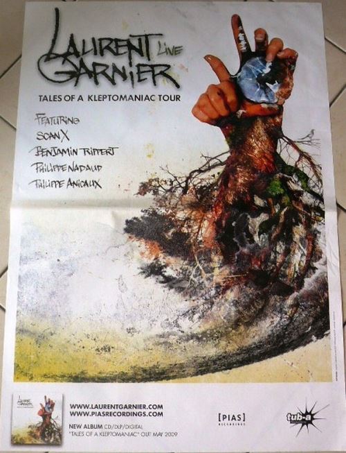 Laurent GARNIER - 70x100 cm - AFFICHE / POSTER